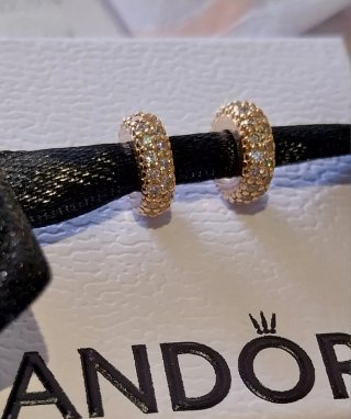 2 Separadores Pandora Oro Rosa