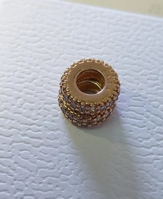 2 Separadores Pandora Oro Rosa