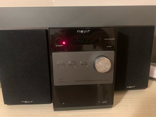 Mini cadena NEVIR CD MP3 Bluetooth Radio
