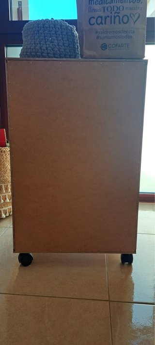 Cajonera mesa ordenador madera