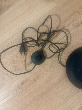 Lámpara de pie Ikea negra