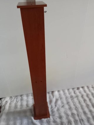 Estantería para CDs de madera y plástico
