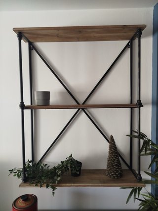 Muebles de salón o habitación estilo industrial