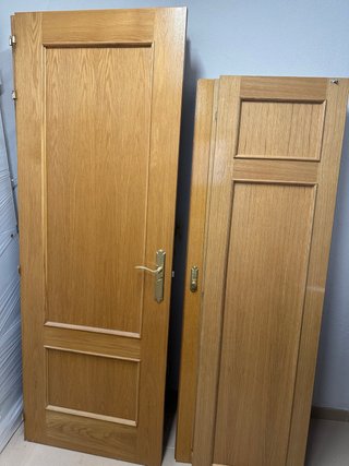 Puertas madera maciza (6 unidades)