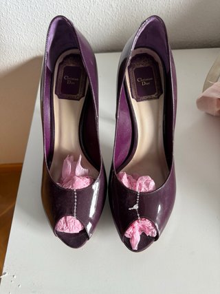 Lote 3 Zapatos Valentino , dior y ferragamo