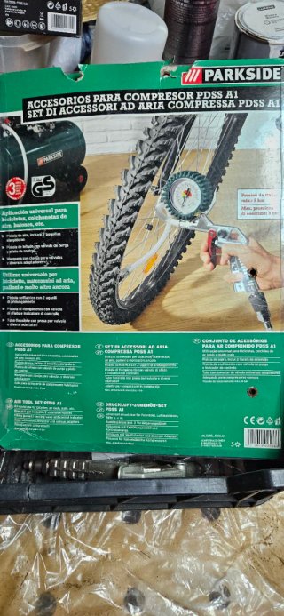 Set Accesorios Compresor Parkside PDSS A1