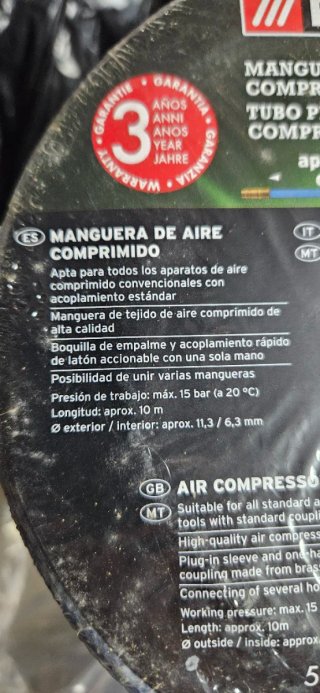 Set Accesorios Compresor Parkside PDSS A1
