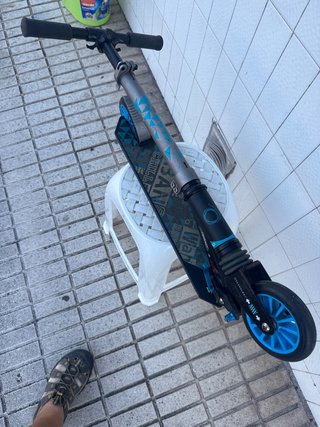 Patinete Urbano Negro/Azul