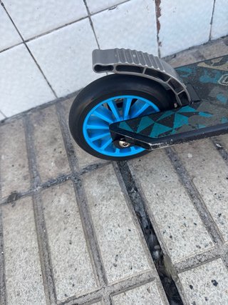 Patinete Urbano Negro/Azul