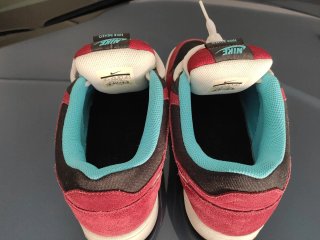 Zapatillas Nike Renzo Talla 44.5 Rojas Negras