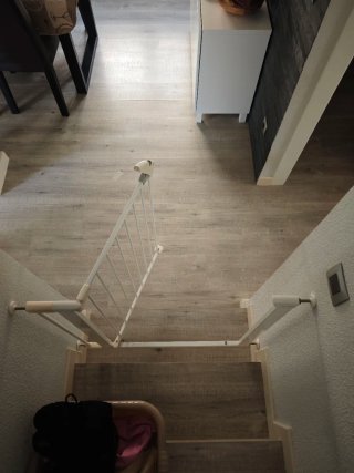 Puerta de seguridad para escaleras