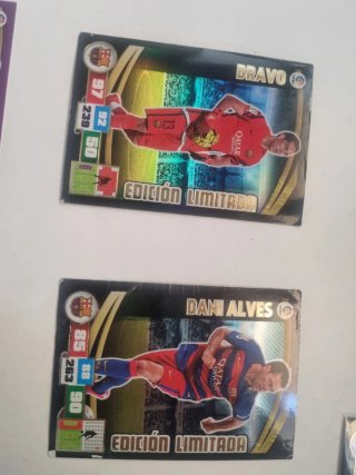 Lote 11 cartas Adrenalyn XL 2015-2016