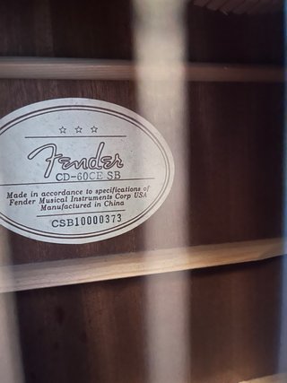 Guitarra Electroacústica Fender