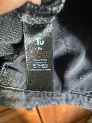 Chaqueta tejana Tu negra y gris