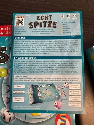 Juego de mesa Echt Spitze