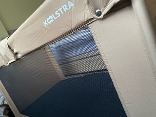 Cuna de viaje Koelstra con sabanas y edredon