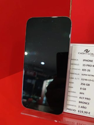 iPhone 15 Pro Max 256GB