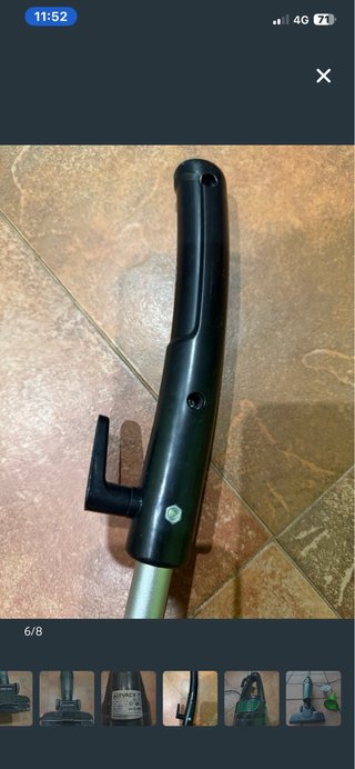Aspirapolvere elettrico verde