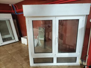 4 Ventanas Aluminio Oscilobatiente Climalit