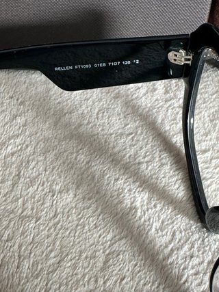 Gafas Tom Ford Negras y Doradas