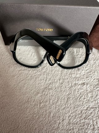 Gafas Tom Ford Negras y Doradas