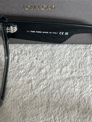 Gafas Tom Ford Negras y Doradas
