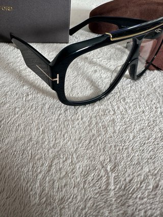 Gafas Tom Ford Negras y Doradas