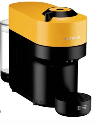 Cafetera Nespresso Vertuo Amarilla