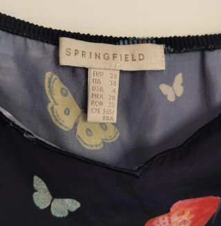 Mono Springfield Mariposas Talla 38
