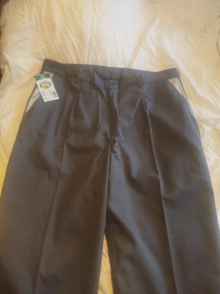 Pantalón de trabajo gris nuevo