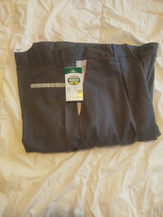 Pantalón de trabajo gris nuevo