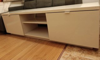 Mueble TV IKEA BYÅS Blanco