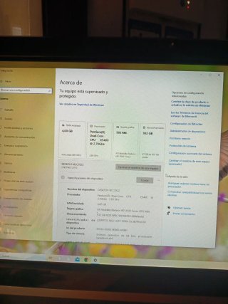 Ordenador Packard Bell Negro