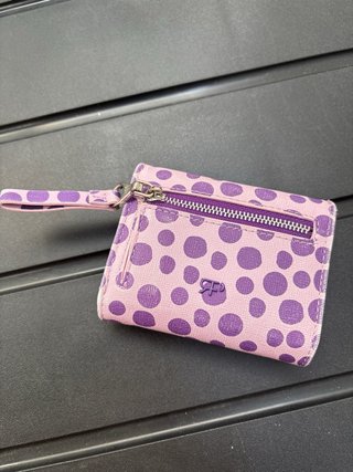 Cartera Tarjetero Lunares Malva Parfois