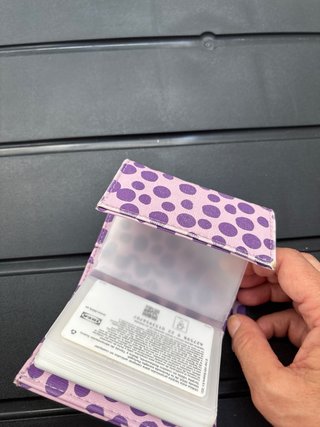Cartera Tarjetero Lunares Malva Parfois