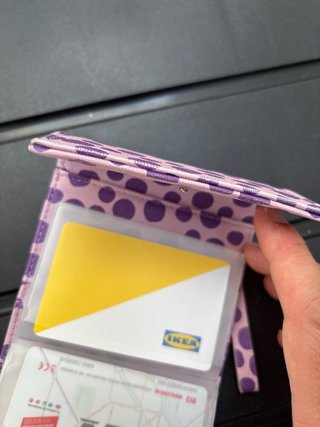 Cartera Tarjetero Lunares Malva Parfois