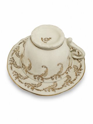 Set 4 Tazzine e Piattini Bavaria Fash