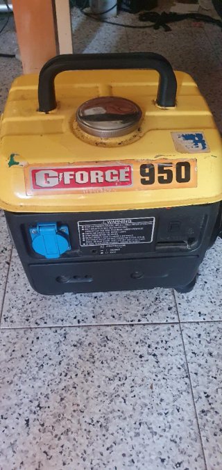 Generador G-FORCE 950 enciende pero no da corrient