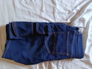 Pantalones vaqueros cargo hombre