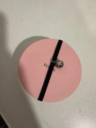 Pulsera Tous Corazón Plata y Ónix