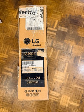 TV LG 24 Smart TV  LG 24TN510SPZ - TV WIFI HD.