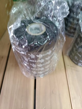 Cinta Zebra 2300 110mm x 74m Negra