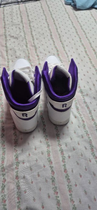 Deportivas Reebok Blancas y Moradas