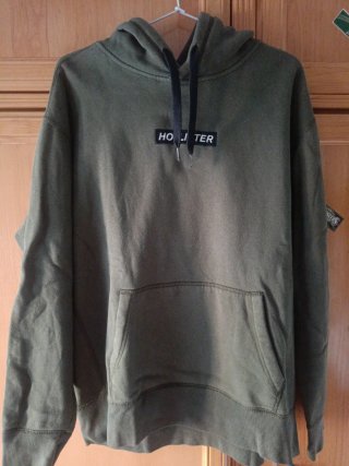 Sudadera Hollister Verde Oliva