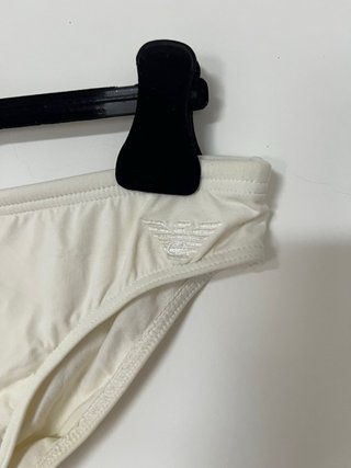 Emporio Armani slip mare bianco XL