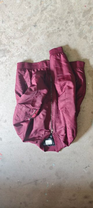 Chaqueta Bomber Roja Brownie