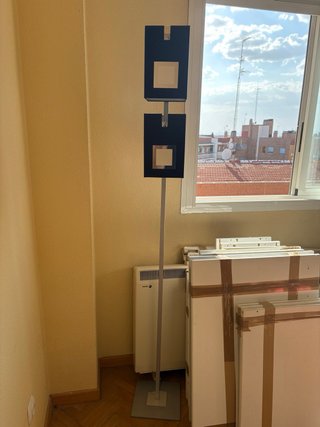 Lámpara de pie moderna