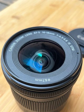 Objetivo Canon EFS 10-18mm