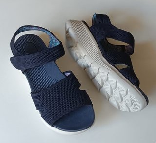 Sandalias de Mujer Azul Marino Mayor Confort.