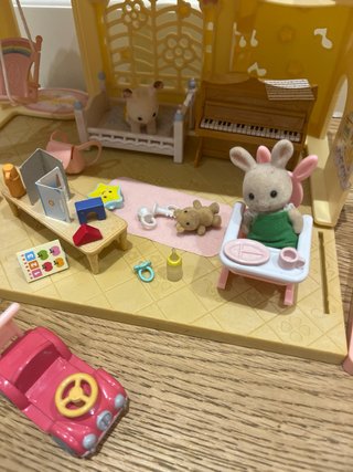 Lote guarderia y parque  + regalo bus sylvanian
